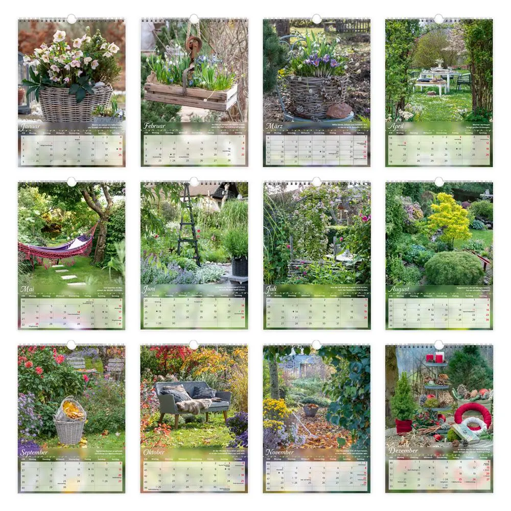Bild: 9783988023896 | Trötsch Classickalender Gartenfreunde 2026 | Wandkalender | KG | 24 S.