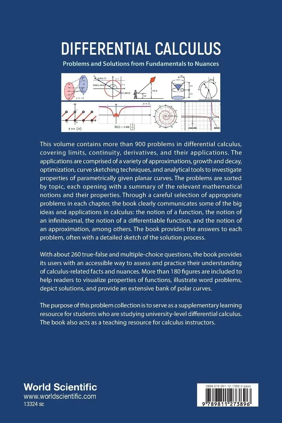 Rückseite: 9789811273896 | DIFFERENTIAL CALCULUS | Petra Menz Randall Pyke Veselin Jungic | Buch