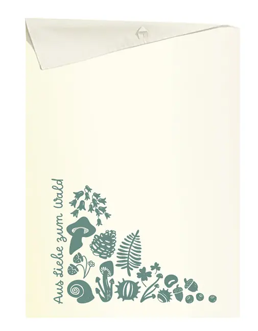Cover: 4260056333996 | Geschirrtuch Pilze - Aus Liebe zum Wald | Karolina Olesch | Deutsch