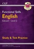 Cover: 9781789083996 | Functional Skills English: Edexcel Level 2 - Study &amp; Test Practice