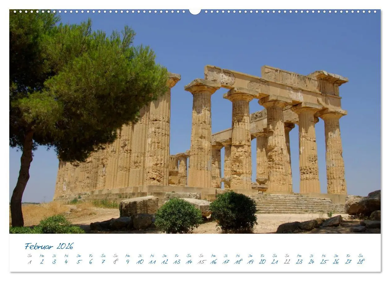 Bild: 9783516223996 | Sizilien (Wandkalender 2026 DIN A2 quer), CALVENDO Monatskalender