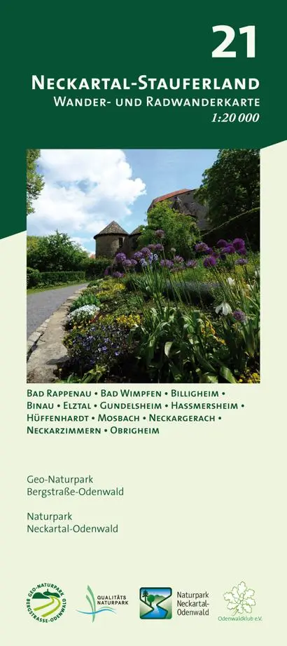 Cover: 9783931273996 | Neckartal-Stauferland 1:20.000 | (Land-)Karte | 2 S. | Deutsch | 2018