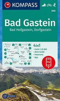 Cover: 9783990443996 | KOMPASS Wanderkarte Bad Gastein, Bad Hofgastein, Dorfgastein 1 : 35...