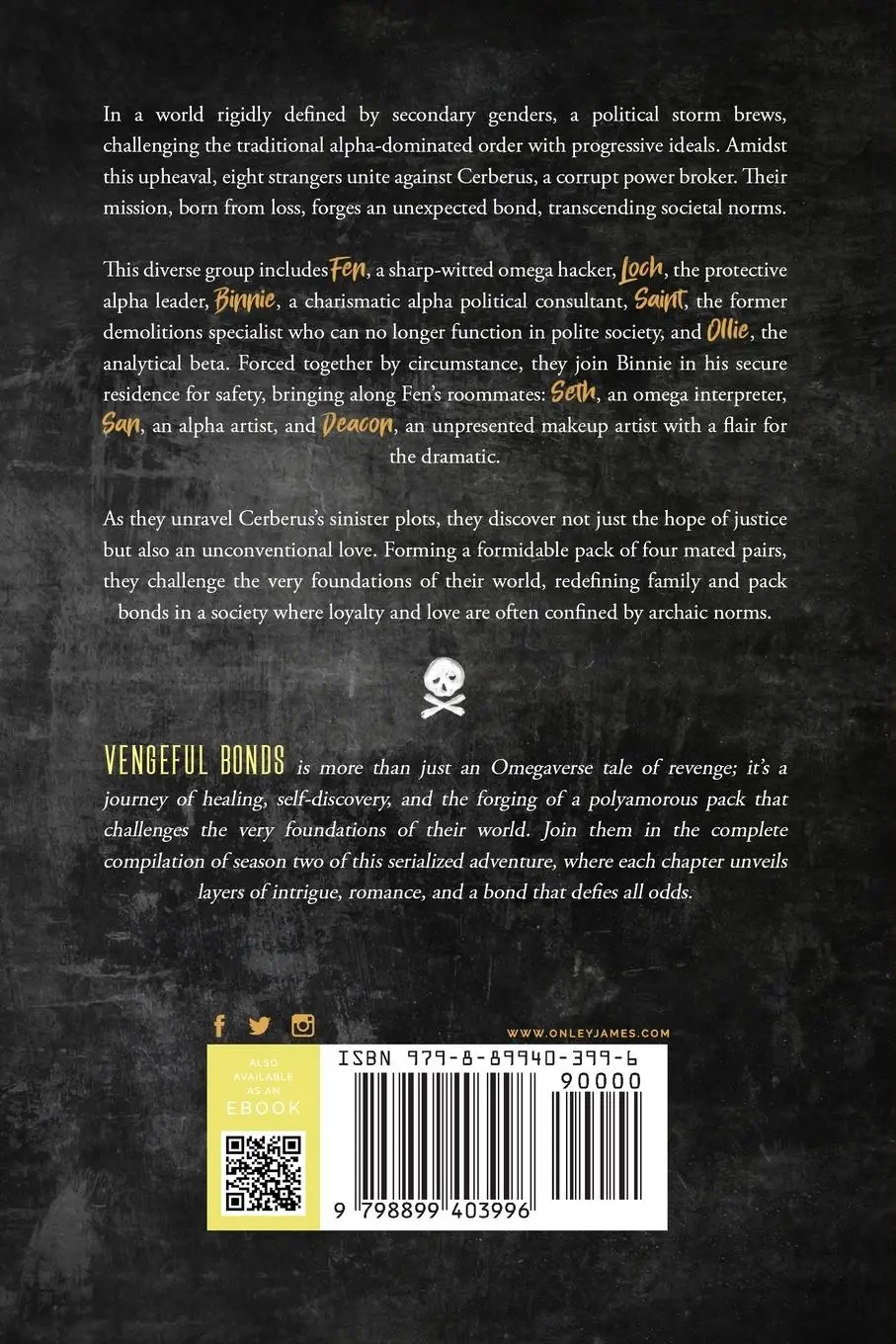 Rückseite: 9798899403996 | Vengeful Bonds | Season Two | Nolah Harker (u. a.) | Taschenbuch