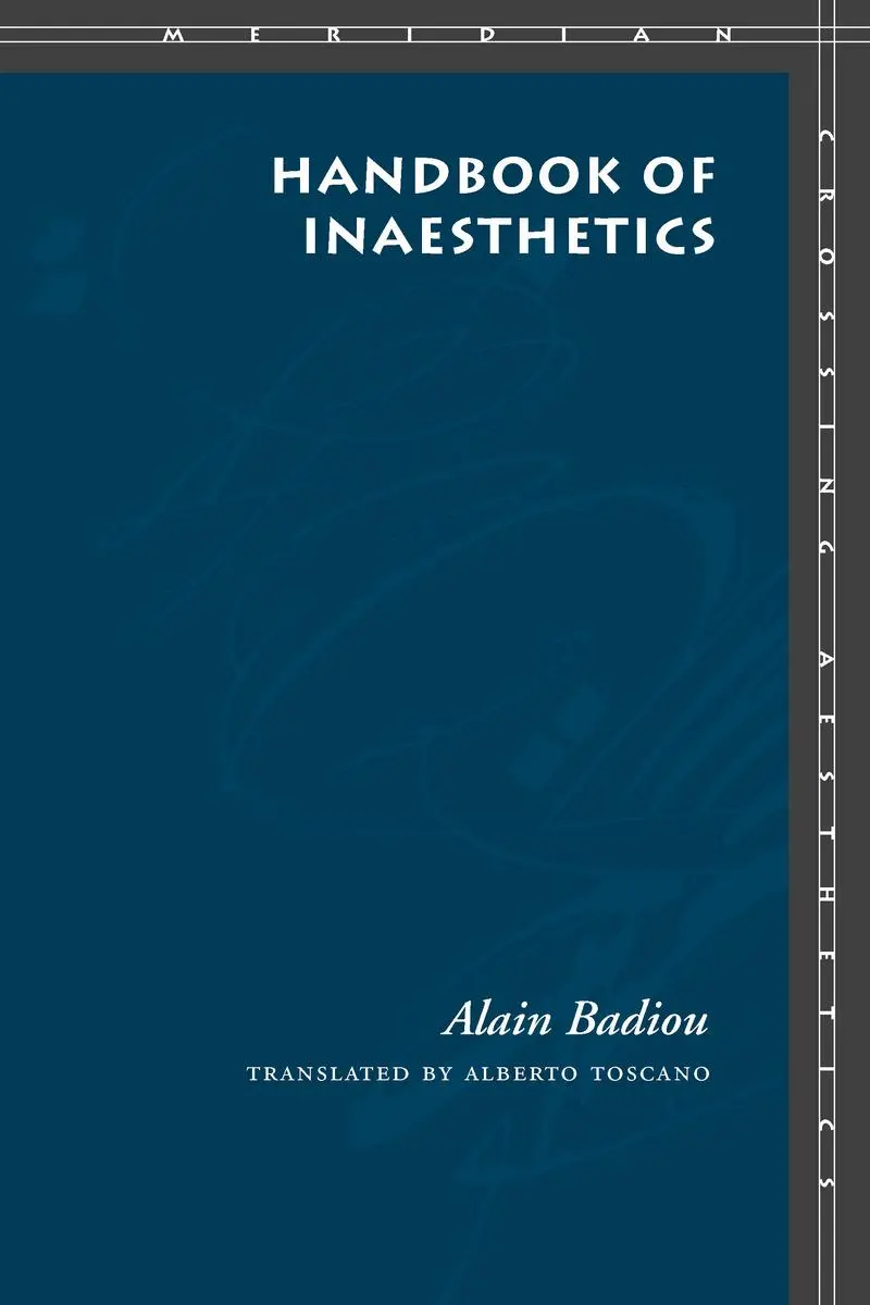 Cover: 9780804744096 | Handbook of Inaesthetics | Alain Badiou | Taschenbuch | Englisch