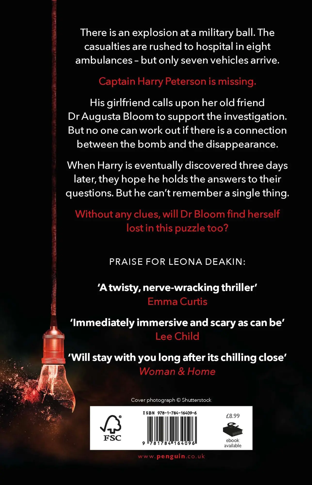 Rückseite: 9781784164096 | Lost | Leona Deakin | Taschenbuch | 400 S. | Englisch | 2020