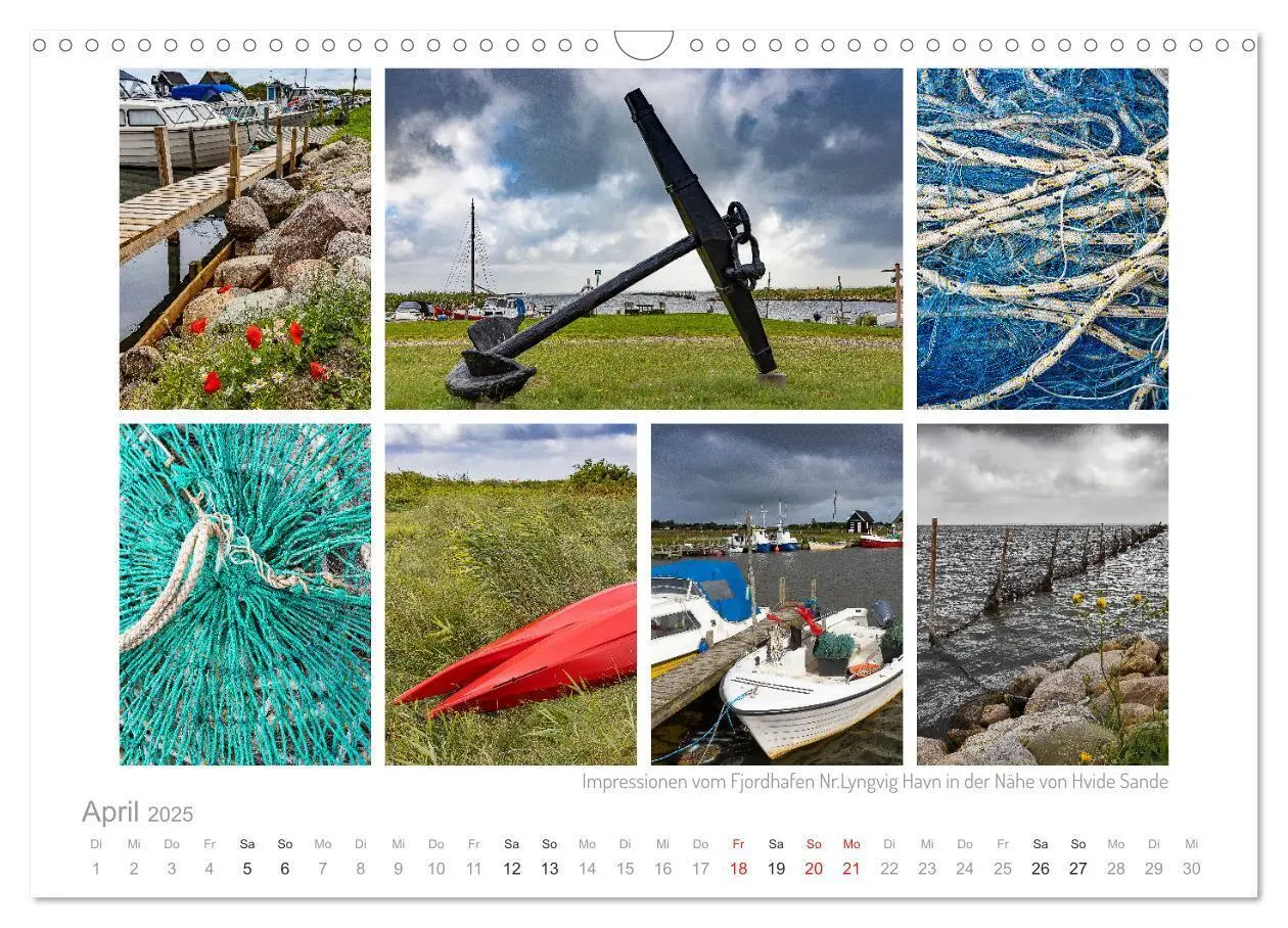 Bild: 9783435004096 | Sehnsucht Holmsland Klit - Impressionen und Collagen (Wandkalender...