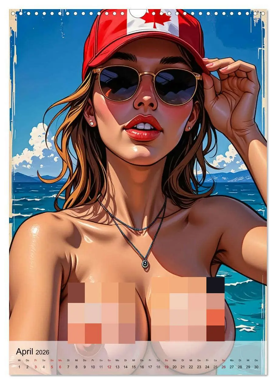 Bild: 9783457264096 | Spicy World - Oh, Kanada (Wandkalender 2026 DIN A3 hoch), CALVENDO...