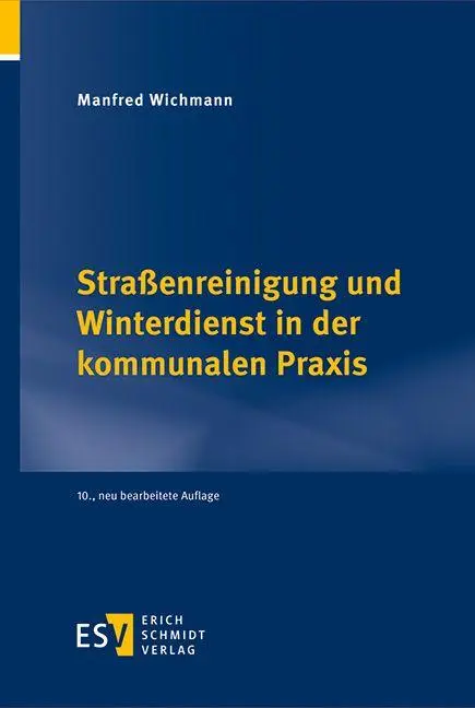 Cover: 9783503244096 | Straßenreinigung und Winterdienst in der kommunalen Praxis | Wichmann