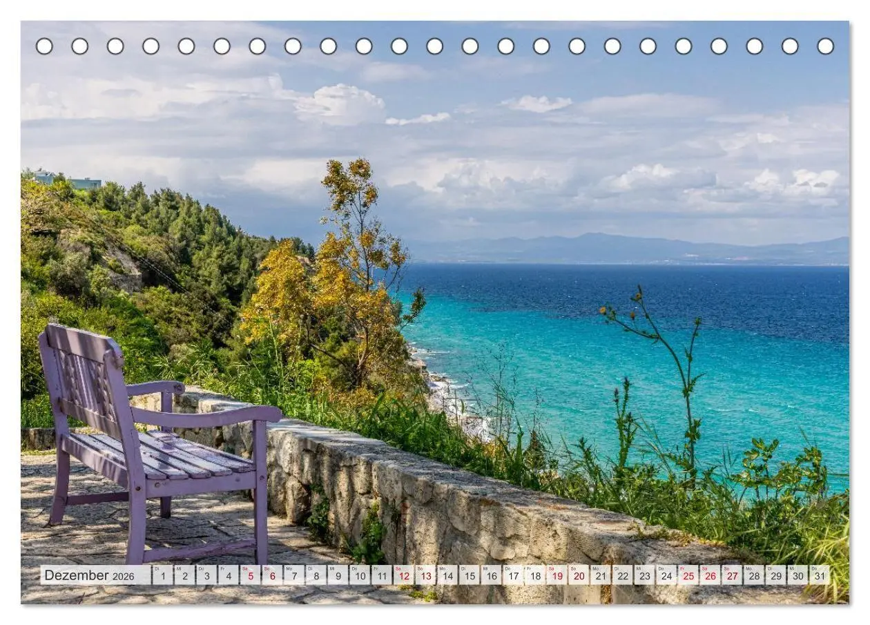 Bild: 9783516734096 | Griechenland - Thessaloniki und Chalkidiki (Tischkalender 2026 DIN...