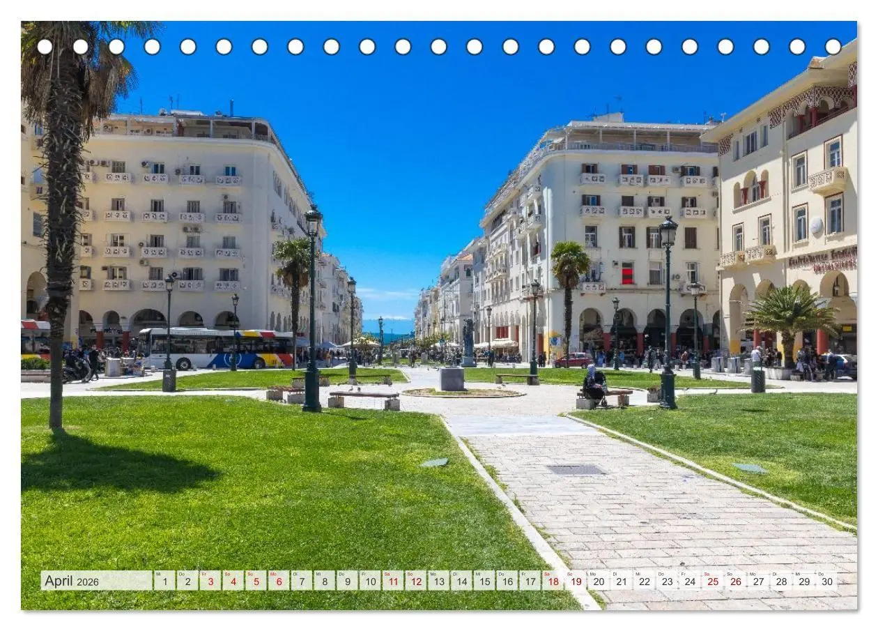 Bild: 9783516734096 | Griechenland - Thessaloniki und Chalkidiki (Tischkalender 2026 DIN...