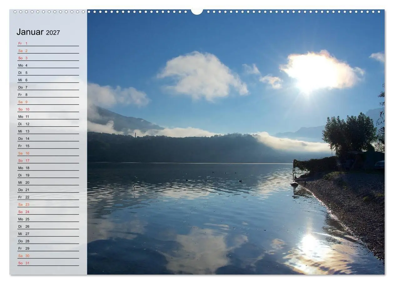 Bild: 9783569684096 | Caldonazzo See (hochwertiger Premium Wandkalender 2027 DIN A2...