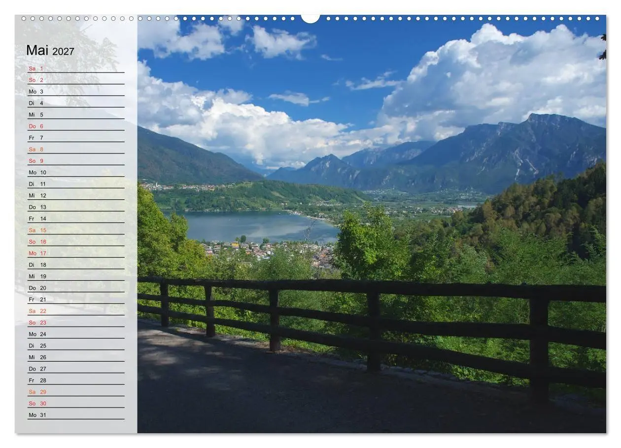 Bild: 9783569684096 | Caldonazzo See (hochwertiger Premium Wandkalender 2027 DIN A2...