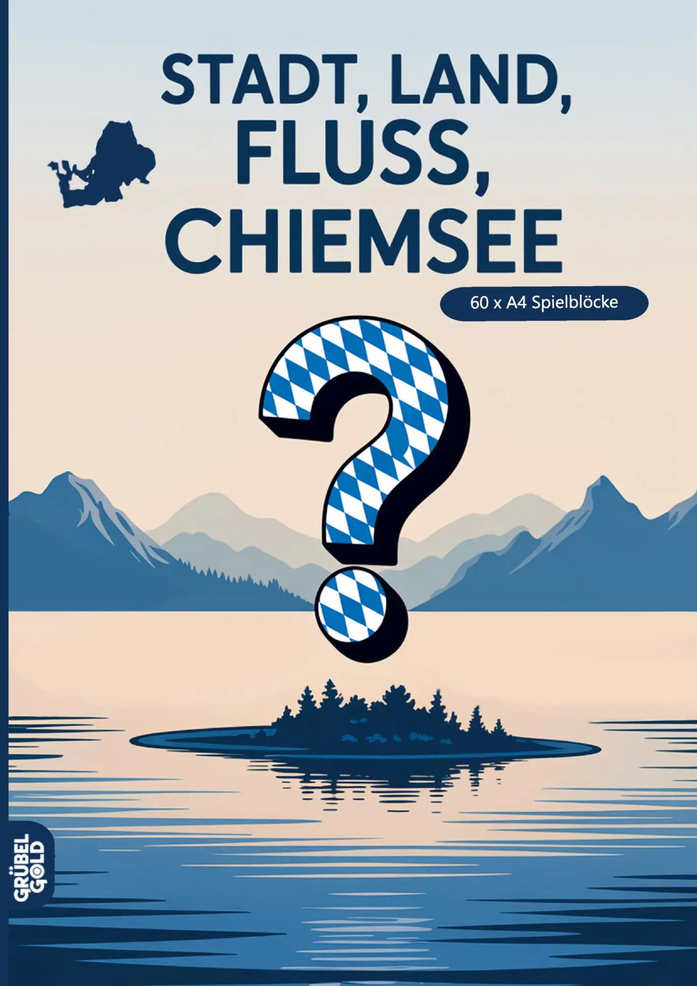 Cover: 9783693194096 | Stadt, Land, Fluss, Chiemsee | Grübelgold Rätselhefte | Taschenbuch