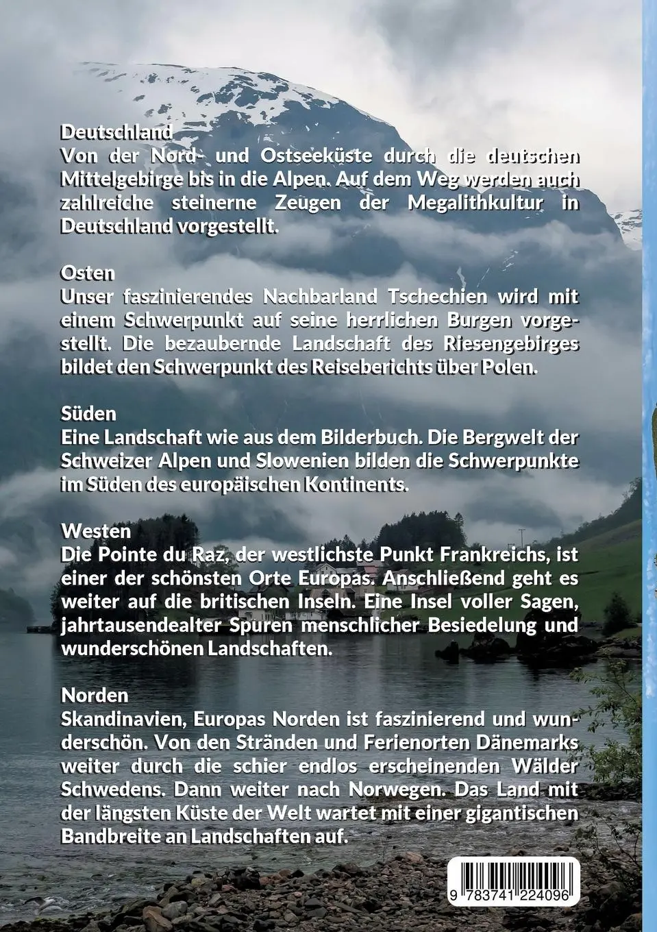 Rückseite: 9783741224096 | Europas schönste Orte | Ein Reisebericht | Stefan Stöhr | Taschenbuch