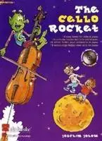 Cover: 9789043124096 | The Cello Rocket | 18 Easy tunes for cello &amp; piano | Joachim Johow