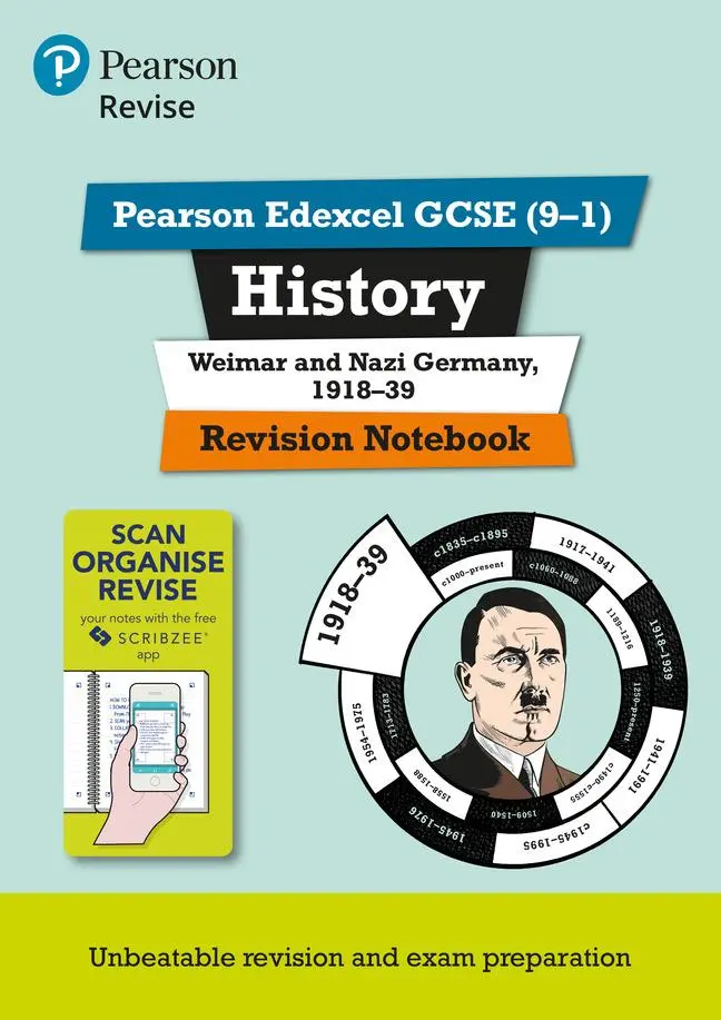 Cover: 9781292264196 | Pearson REVISE Edexcel GCSE History Weimar and Nazi Germany:...