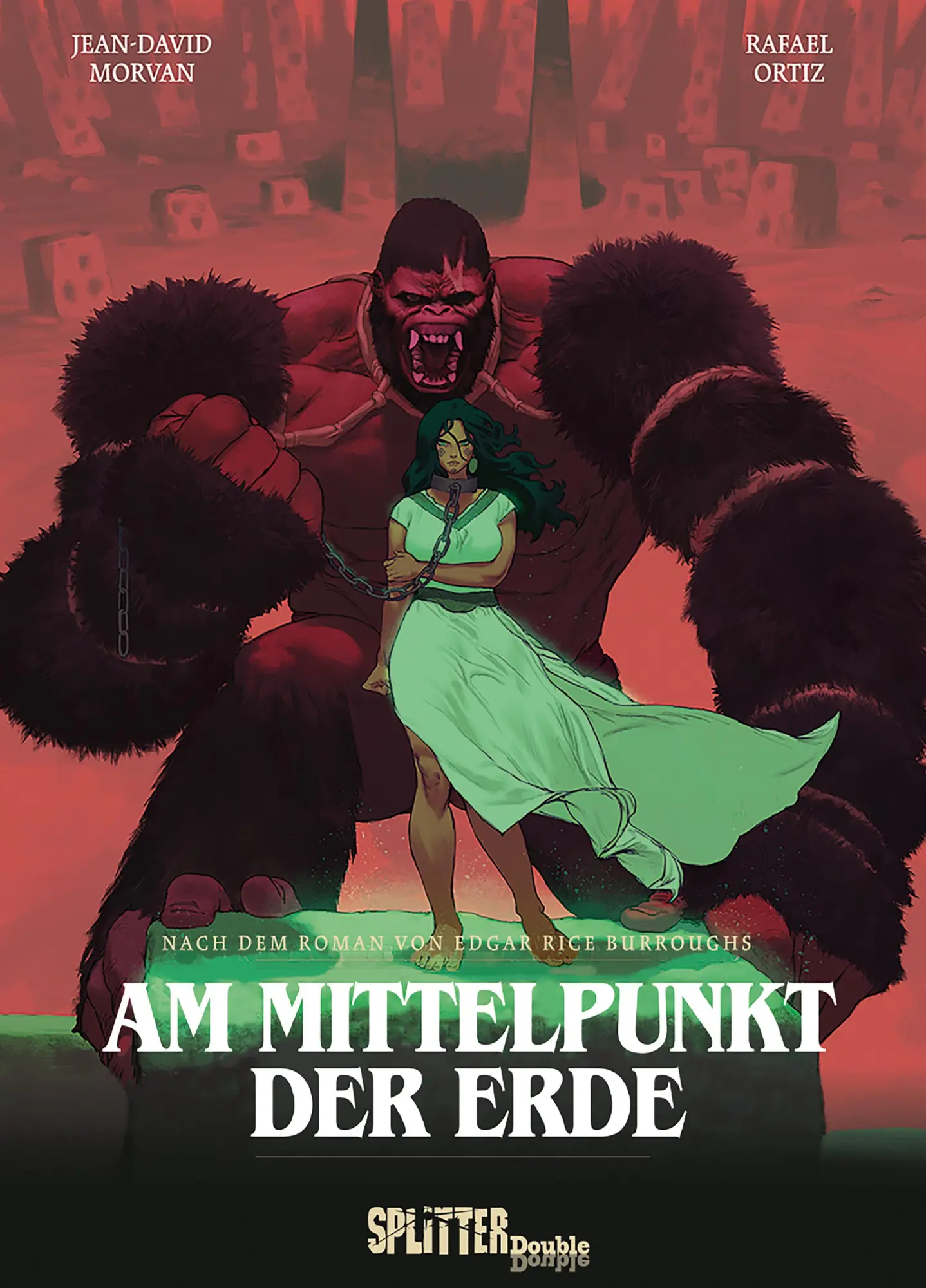 Cover: 9783987214196 | Am Mittelpunkt der Erde (Graphic Novel) | Edgar Rice Burroughs (u. a.)