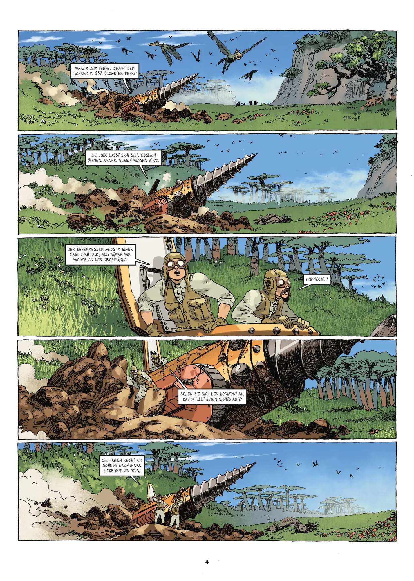 Bild: 9783987214196 | Am Mittelpunkt der Erde (Graphic Novel) | Edgar Rice Burroughs (u. a.)