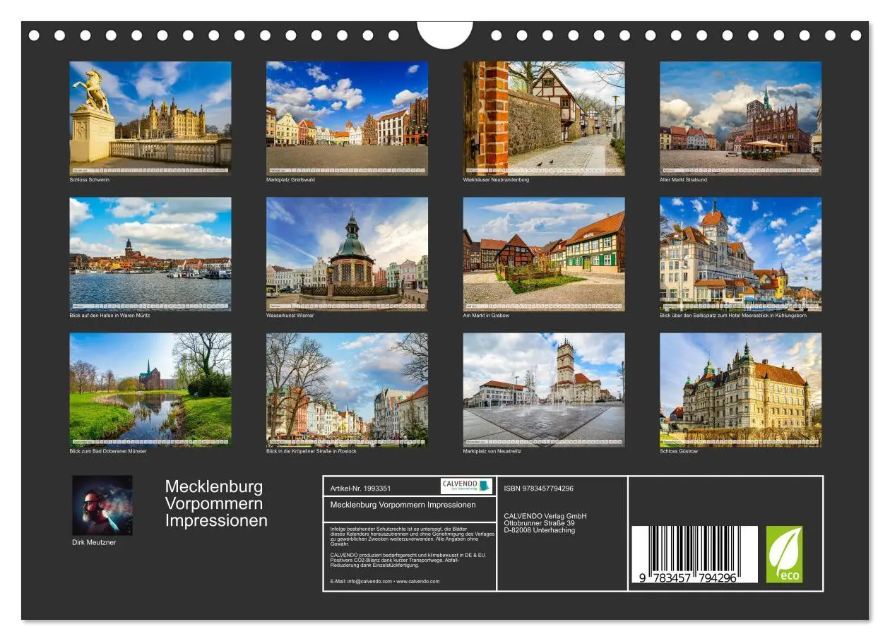 Bild: 9783457794296 | Mecklenburg Vorpommern Impressionen (Wandkalender 2026 DIN A4...