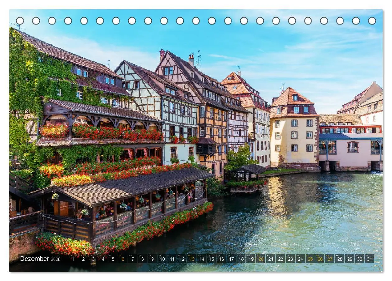 Bild: 9783457934296 | Straßburg - ein fotografischer Streifzug (Tischkalender 2026 DIN A5...