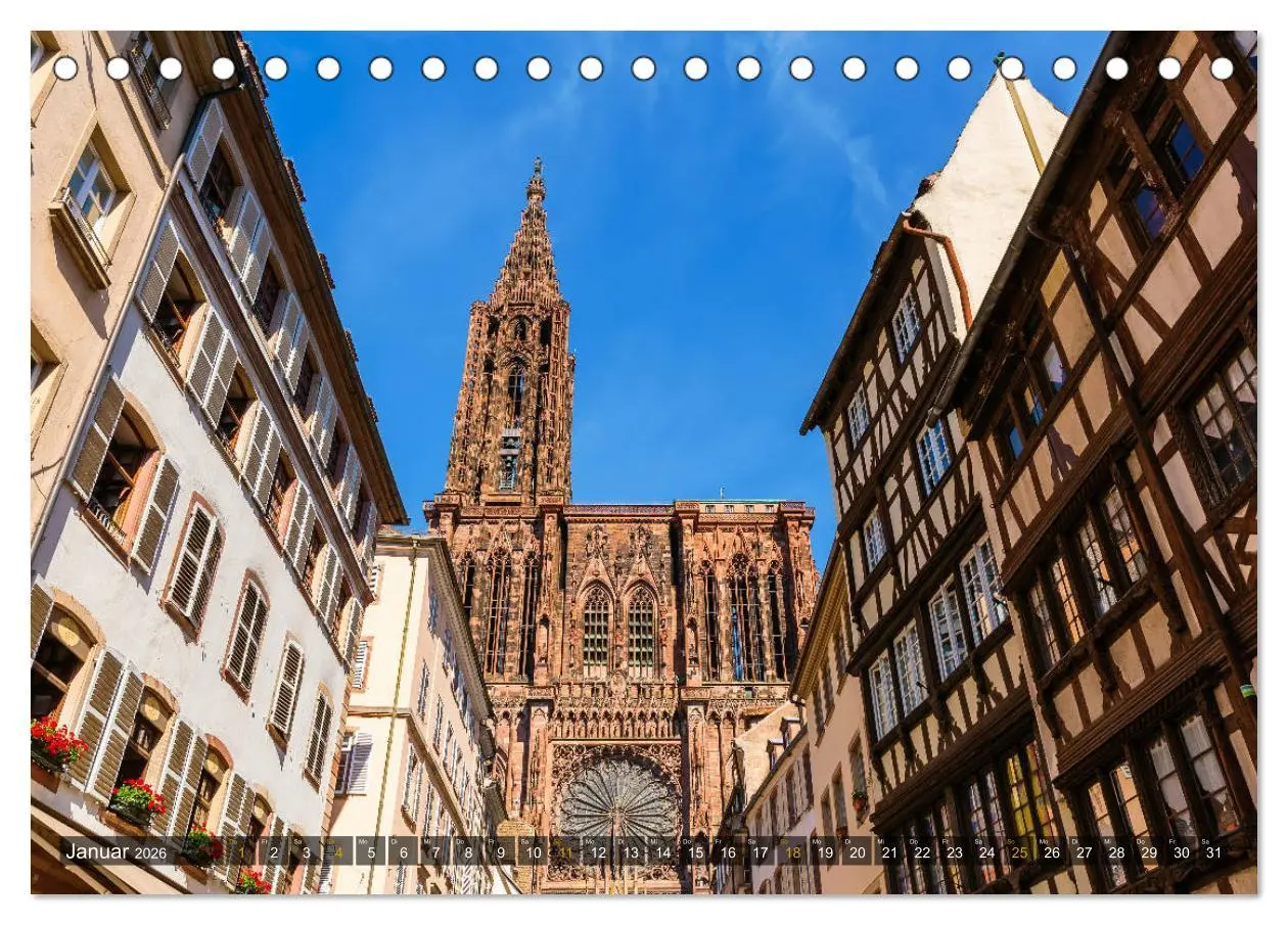 Bild: 9783457934296 | Straßburg - ein fotografischer Streifzug (Tischkalender 2026 DIN A5...