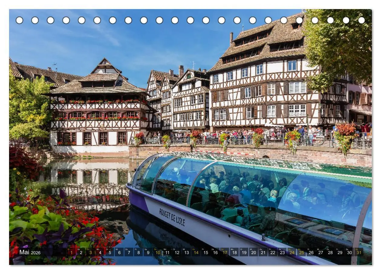 Bild: 9783457934296 | Straßburg - ein fotografischer Streifzug (Tischkalender 2026 DIN A5...