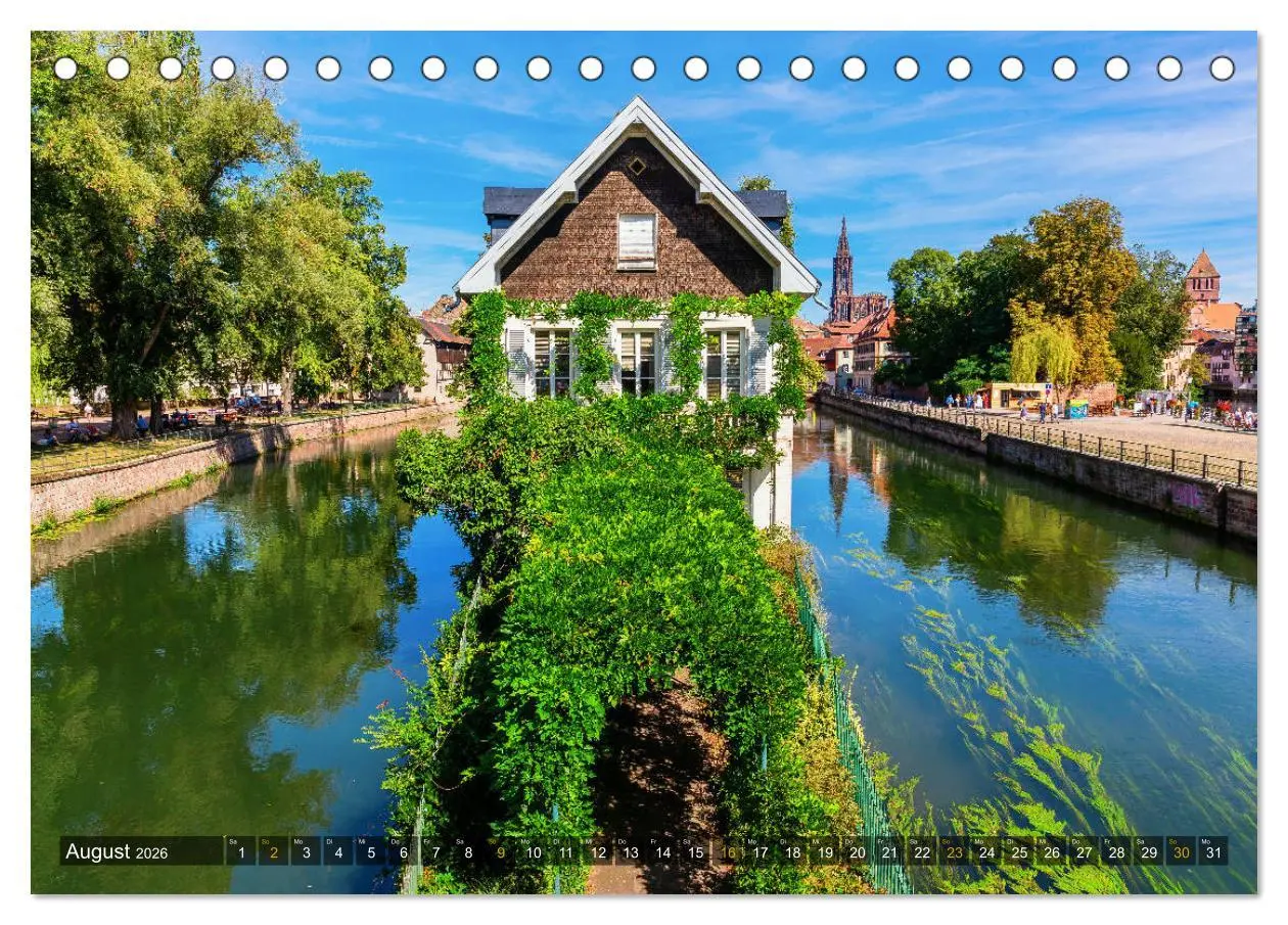 Bild: 9783457934296 | Straßburg - ein fotografischer Streifzug (Tischkalender 2026 DIN A5...