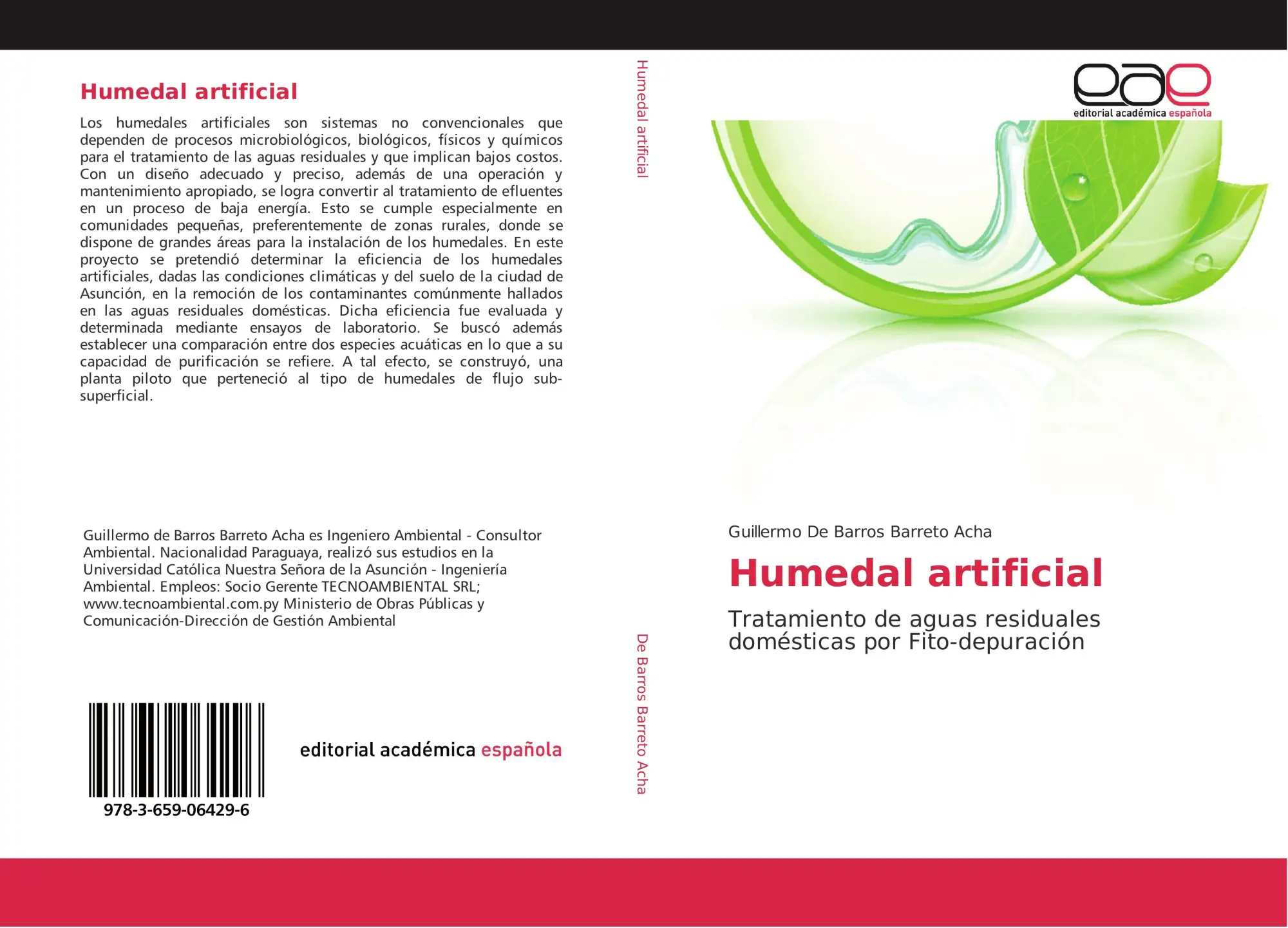 Cover: 9783659064296 | Humedal artificial | Guillermo De Barros Barreto Acha | Taschenbuch