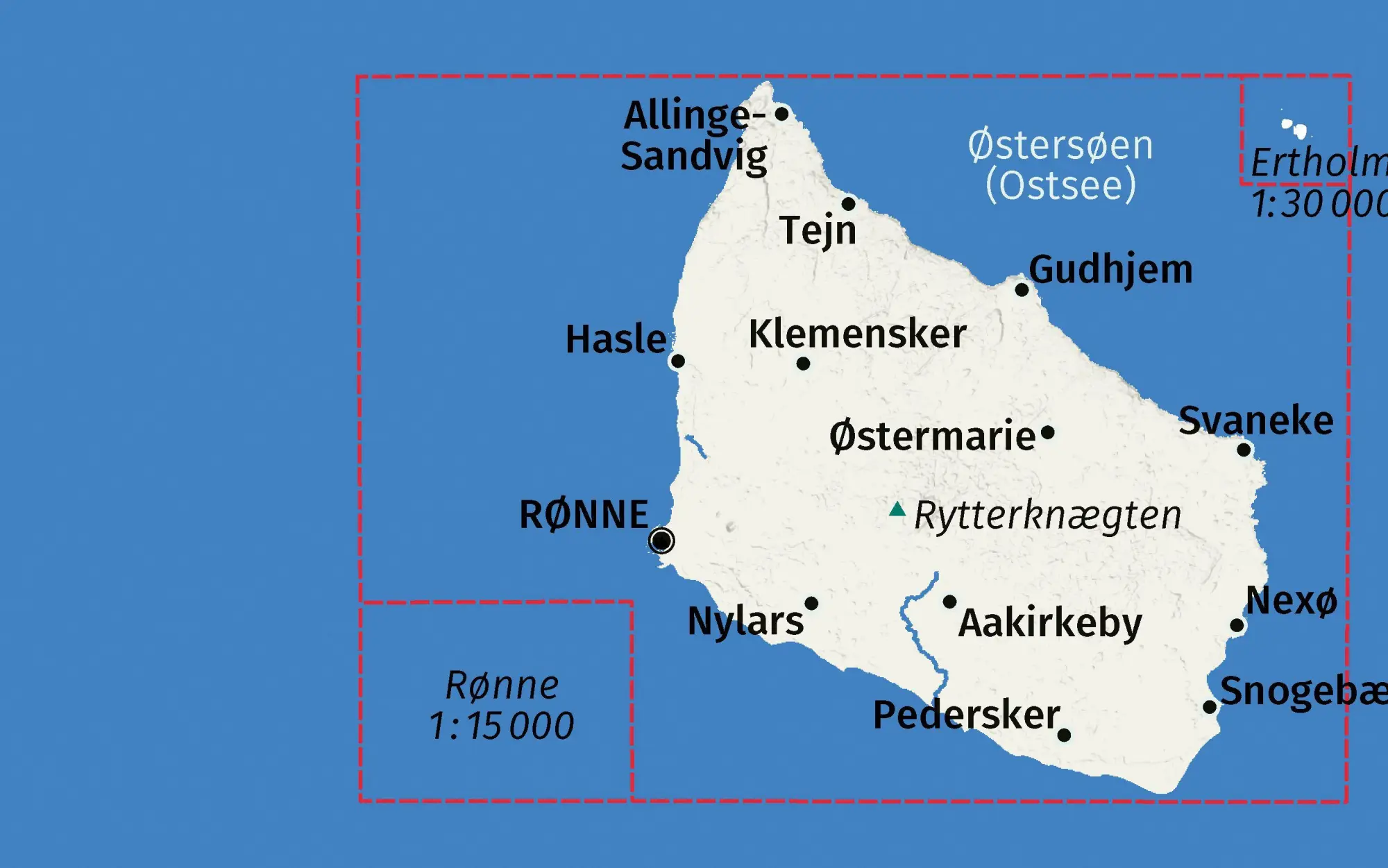 Bild: 9783991544296 | KOMPASS Wanderkarte 236 Bornholm 1:50.000 | (Land-)Karte | Deutsch