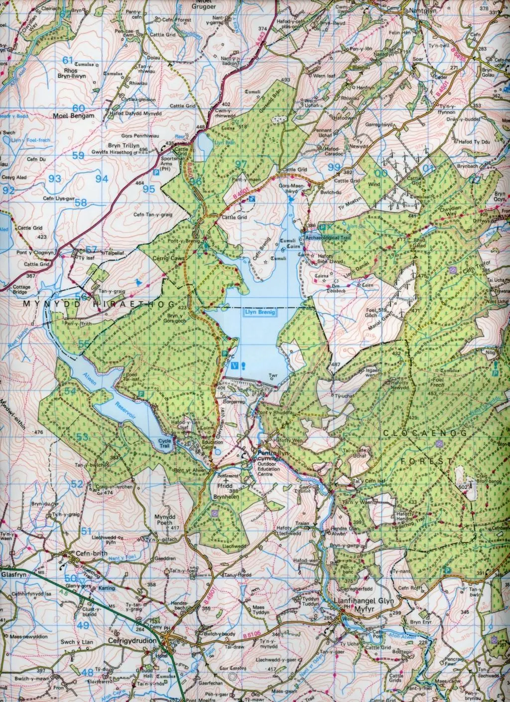 Bild: 9780319474396 | Denbigh &amp; Colwyn Bay | Ordnance Survey | (Land-)Karte | Englisch