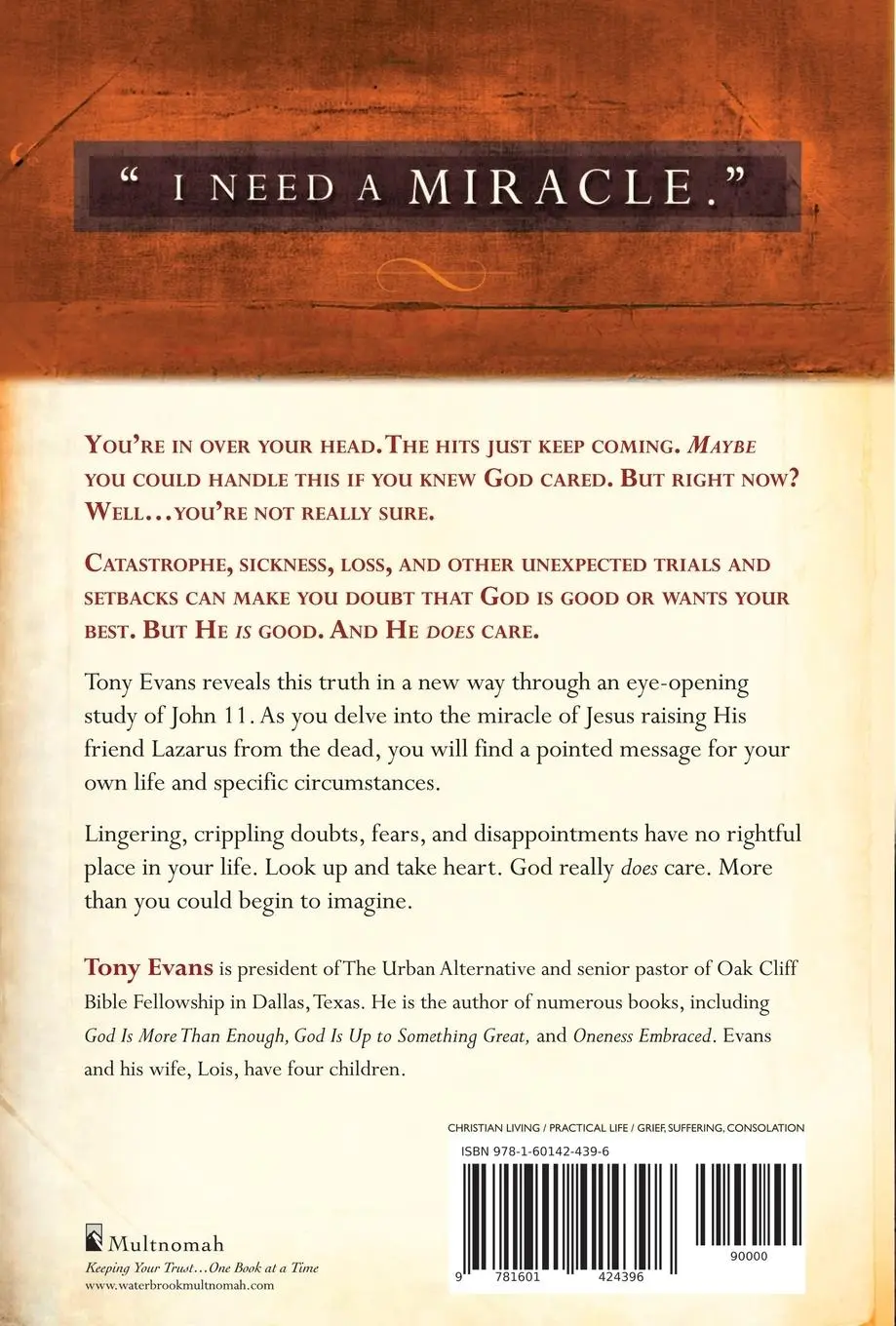 Rückseite: 9781601424396 | God, Do You Really Care? | Finding Strength When He Seems Distant