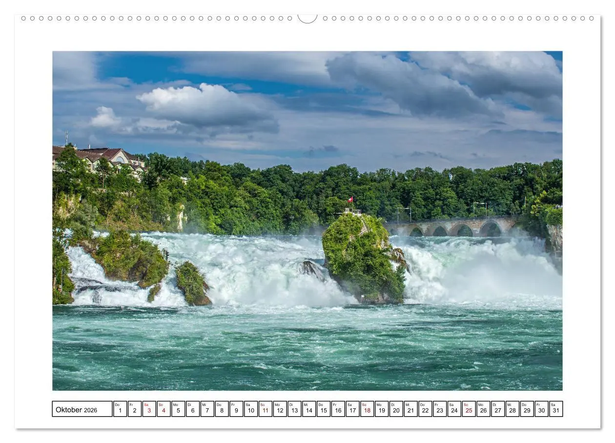Bild: 9783457854396 | Rheinfall in Schaffhausen - Ein Naturschauspiel (Wandkalender 2026...