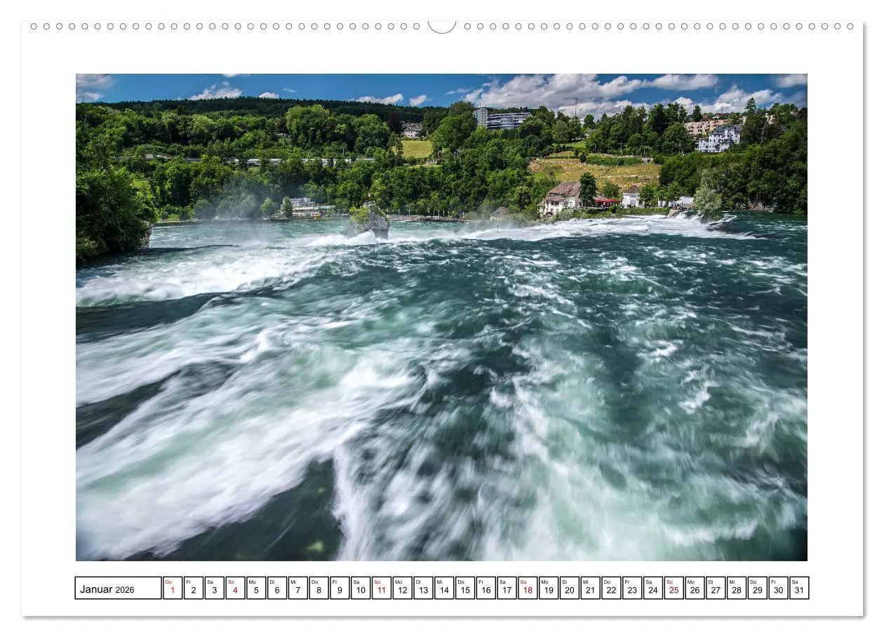 Bild: 9783457854396 | Rheinfall in Schaffhausen - Ein Naturschauspiel (Wandkalender 2026...