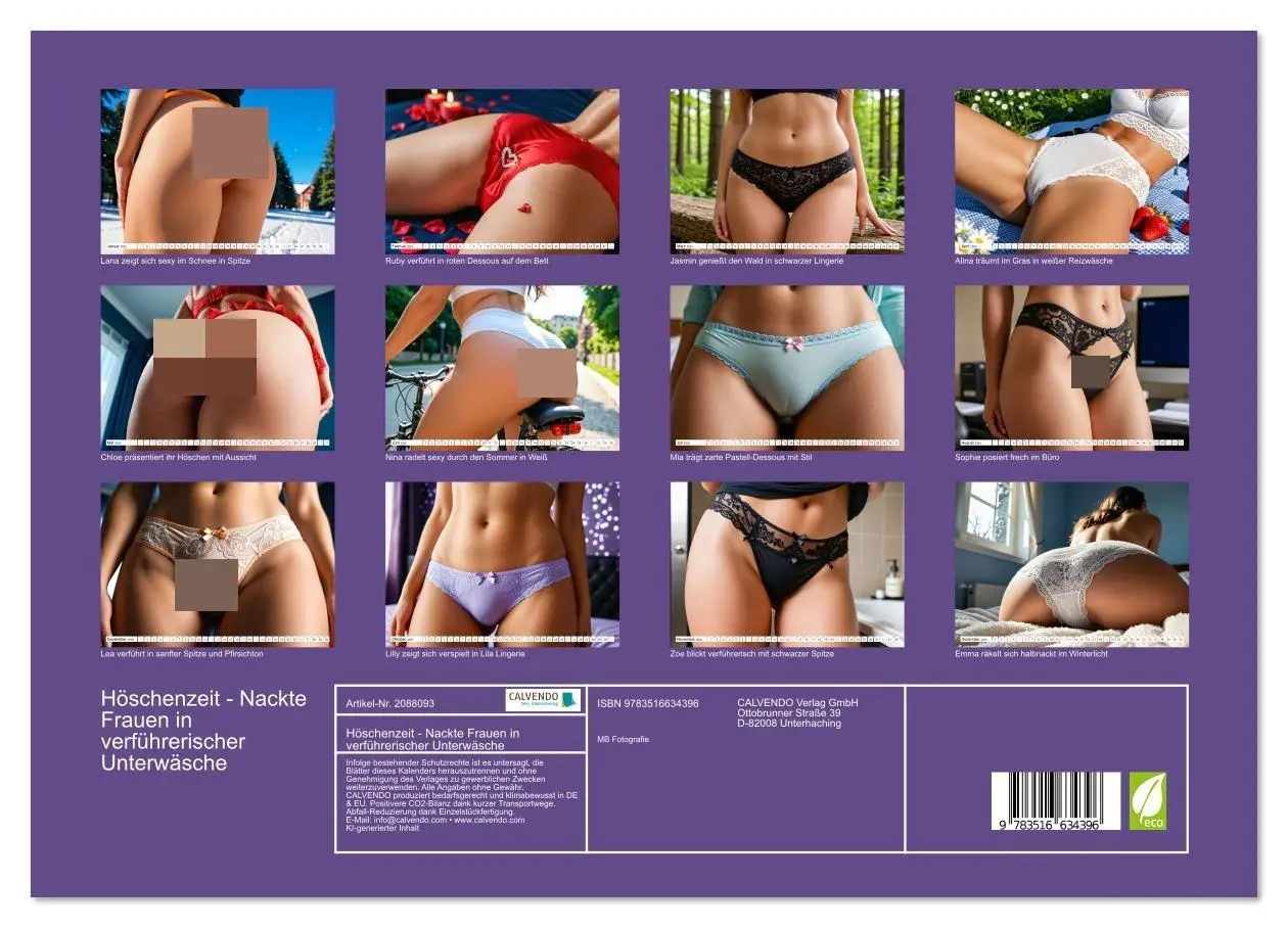 Bild: 9783516634396 | Höschenzeit - Nackte Frauen in verführerischer Unterwäsche...