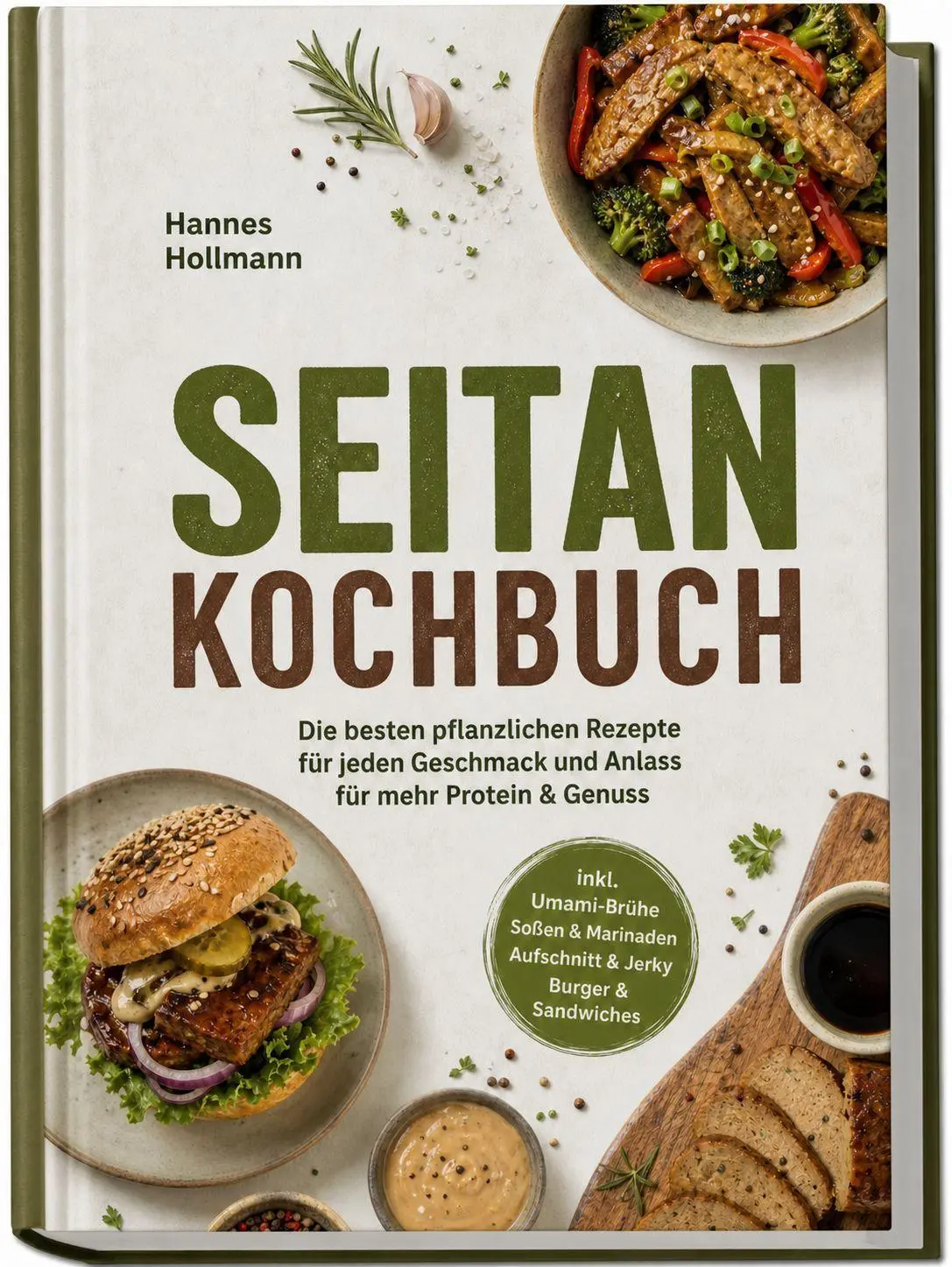 Cover: 9783989104396 | Seitan Kochbuch: Die besten pflanzlichen Rezepte für jeden...
