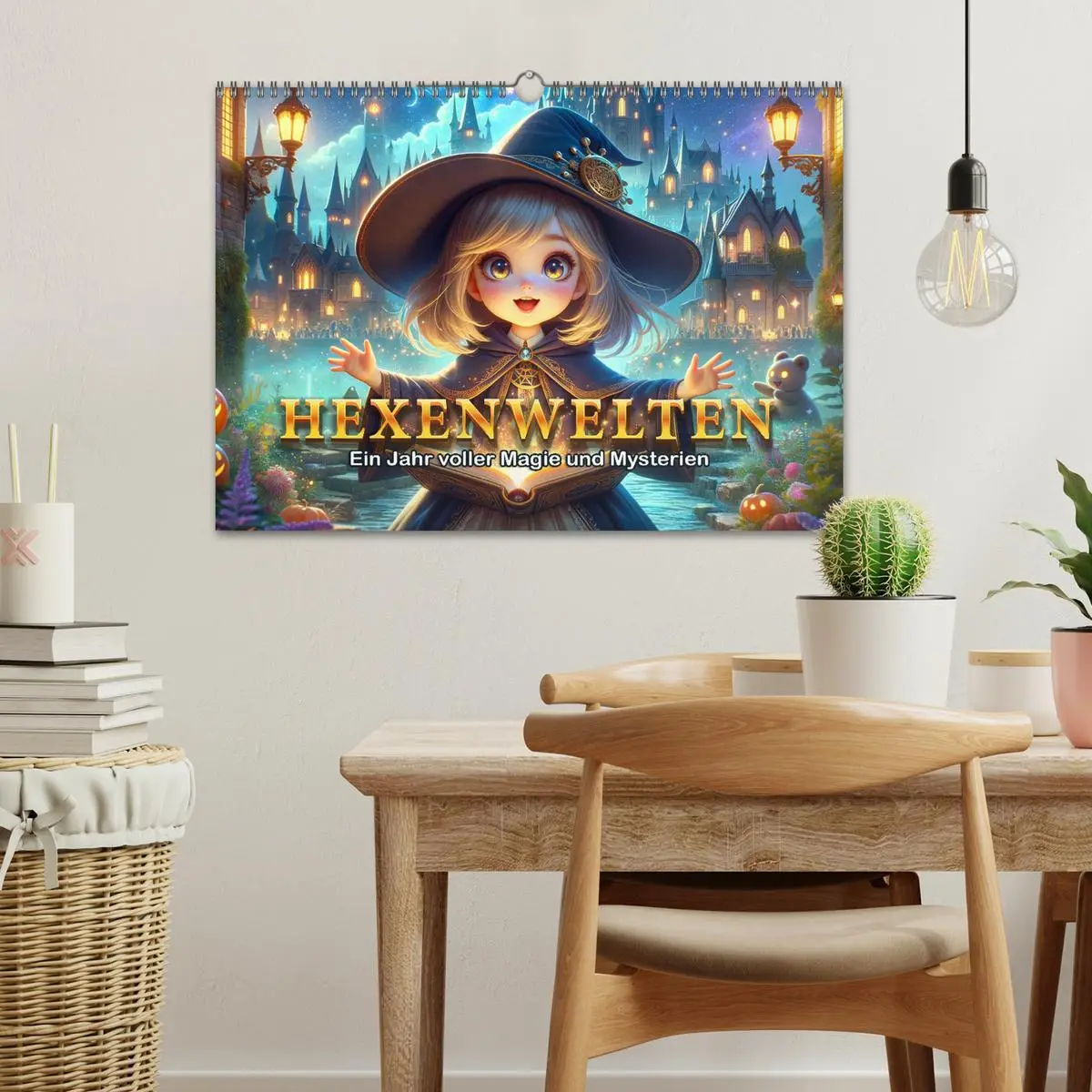 Bild: 9783457464496 | Hexenwelten: Ein Jahr voller Magie und Mysterien (Wandkalender 2026...