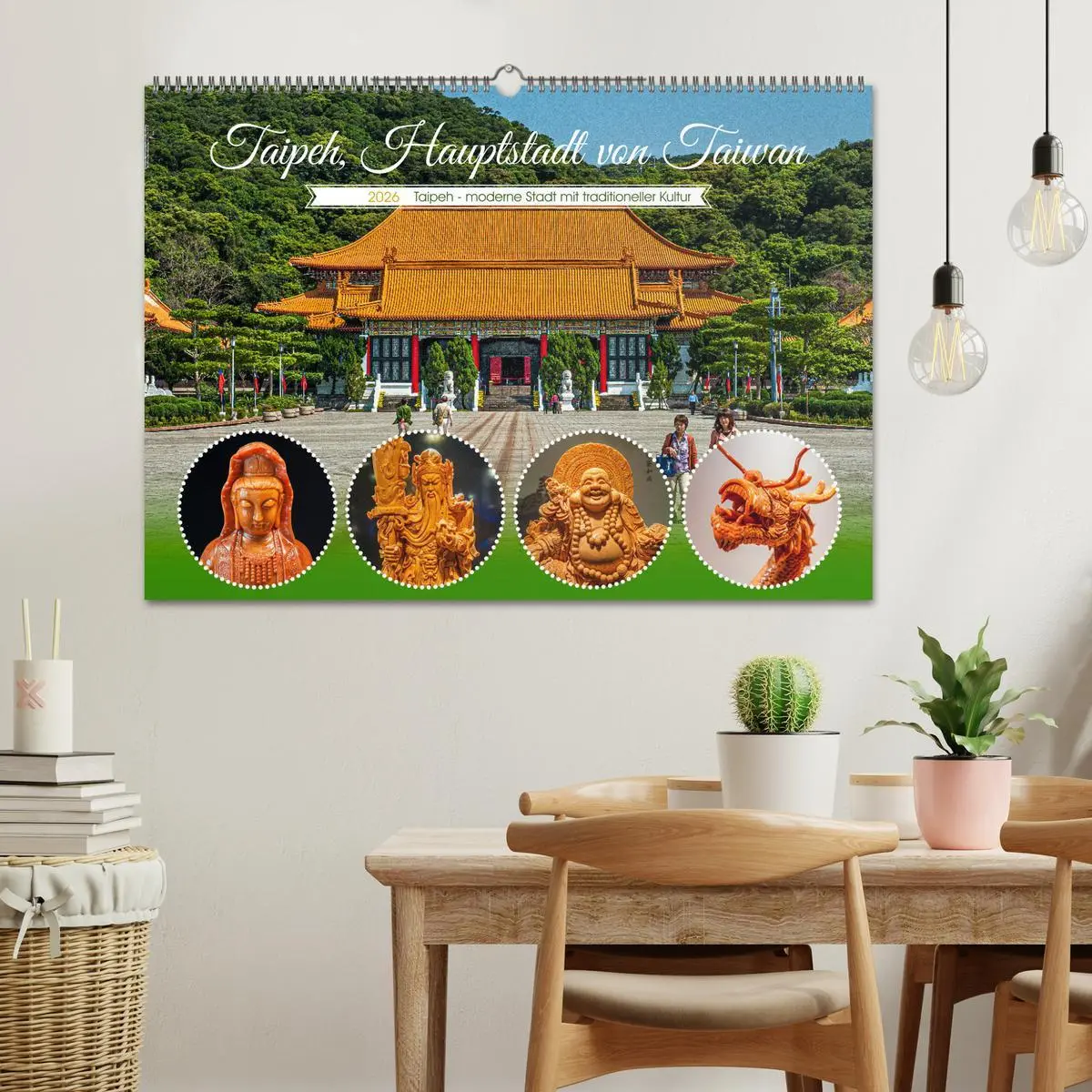 Bild: 9783457534496 | Taipeh, Hauptstadt von Taiwan (Wandkalender 2026 DIN A2 quer),...