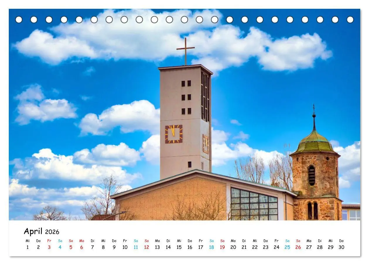 Bild: 9783457604496 | Wernau, die sympathische Stadt am Neckar (Tischkalender 2026 DIN A5...