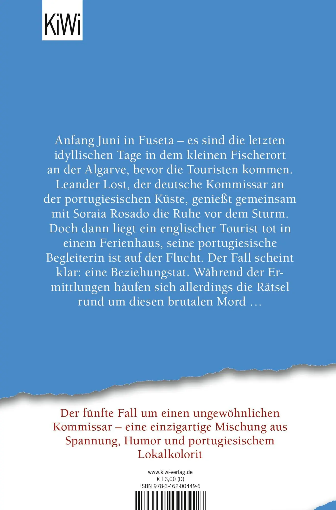 Rückseite: 9783462004496 | Einsame Entscheidung | Lost in Fuseta. Ein Portugal-Krimi | Ribeiro