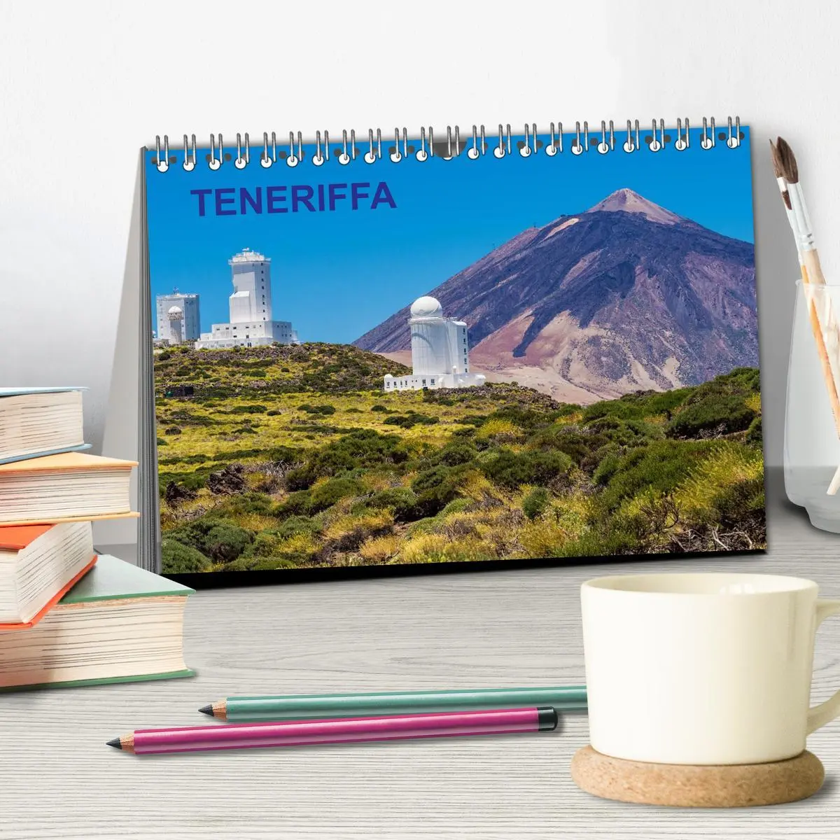Bild: 9783516174496 | Teneriffa (Tischkalender 2026 DIN A5 quer), CALVENDO Monatskalender