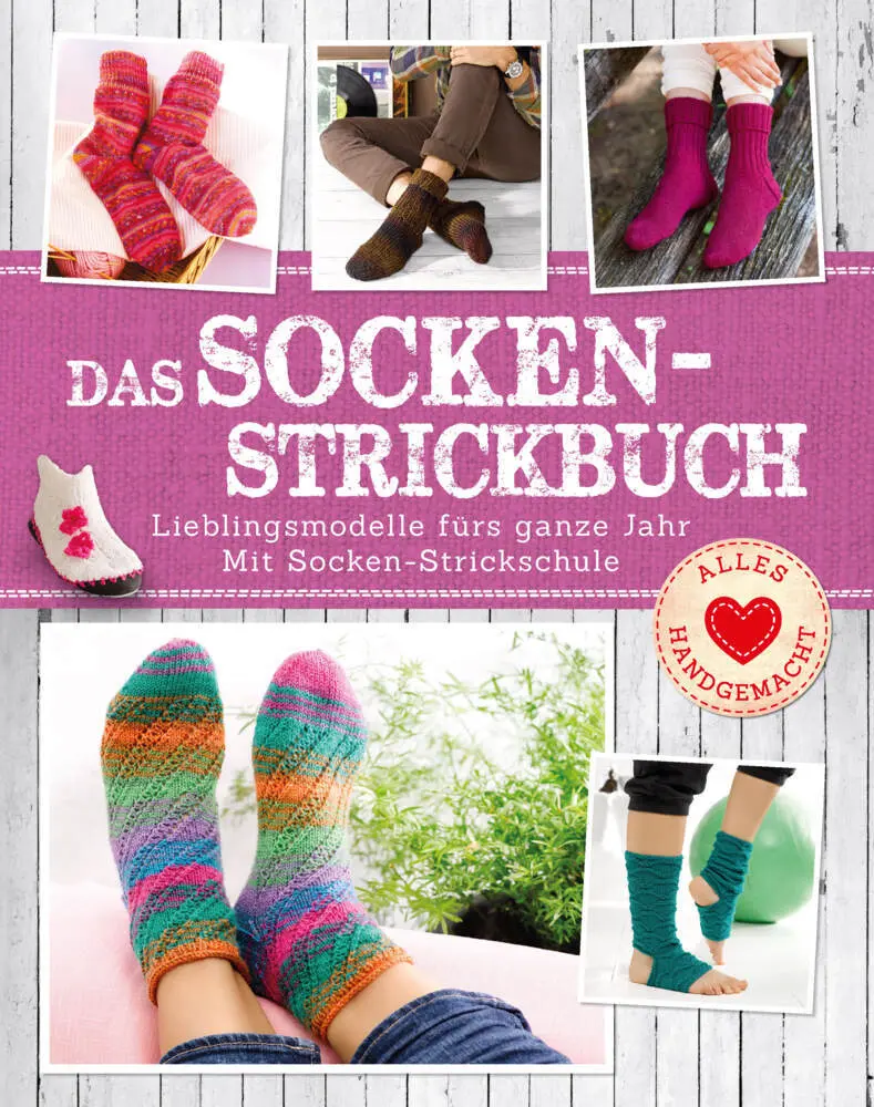 Cover: 9783625214496 | Das Socken-Strickbuch | Daniela Herring (u. a.) | Taschenbuch | 80 S.