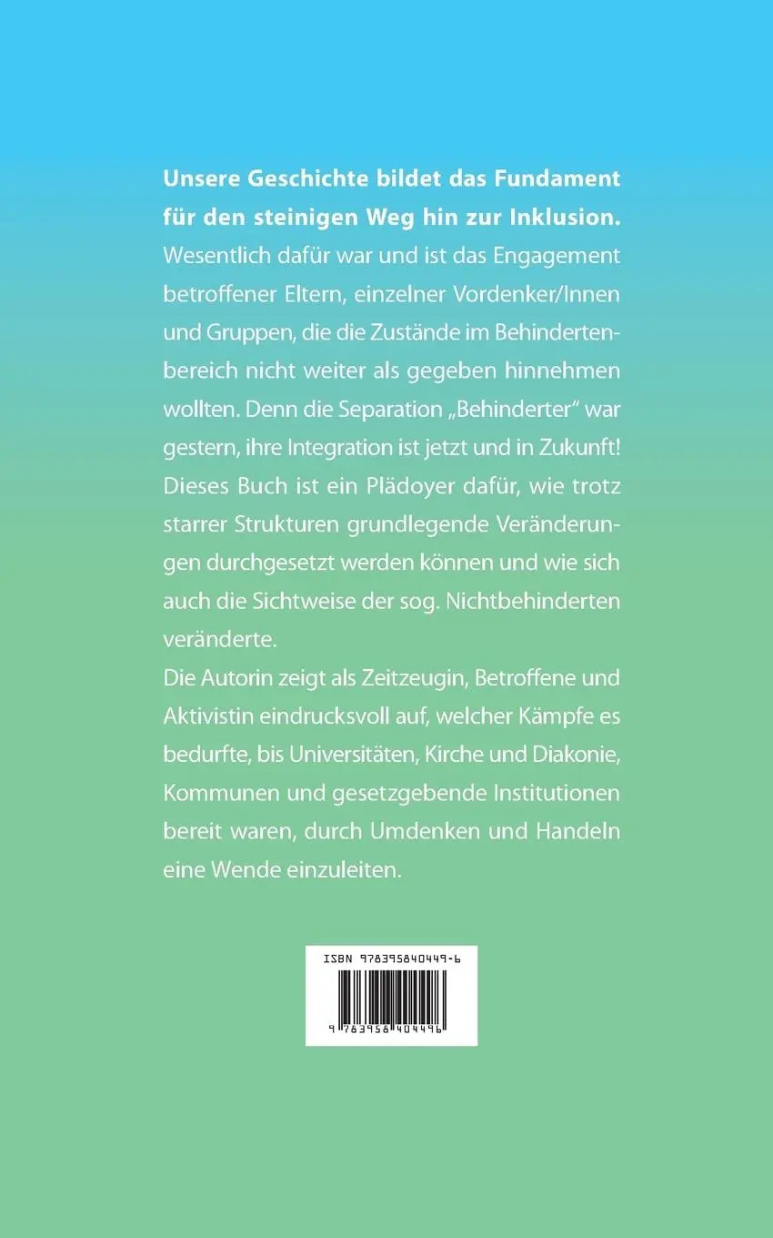 Rückseite: 9783958404496 | Was für ein Mit-einander von Menschen mit und ohne Behinderungen
