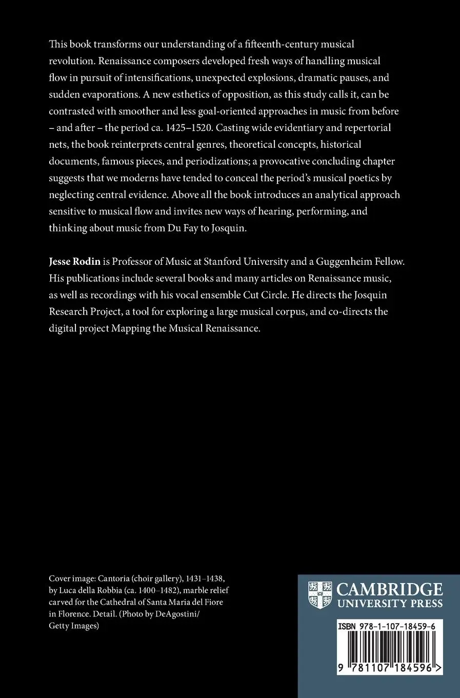 Rückseite: 9781107184596 | The Art of Counterpoint from Du Fay to Josquin | Jesse Rodin | Buch