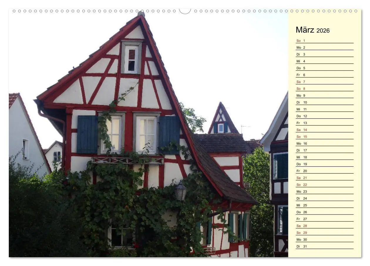 Bild: 9783457764596 | Unterwegs in Schorndorf (hochwertiger Premium Wandkalender 2026 DIN...