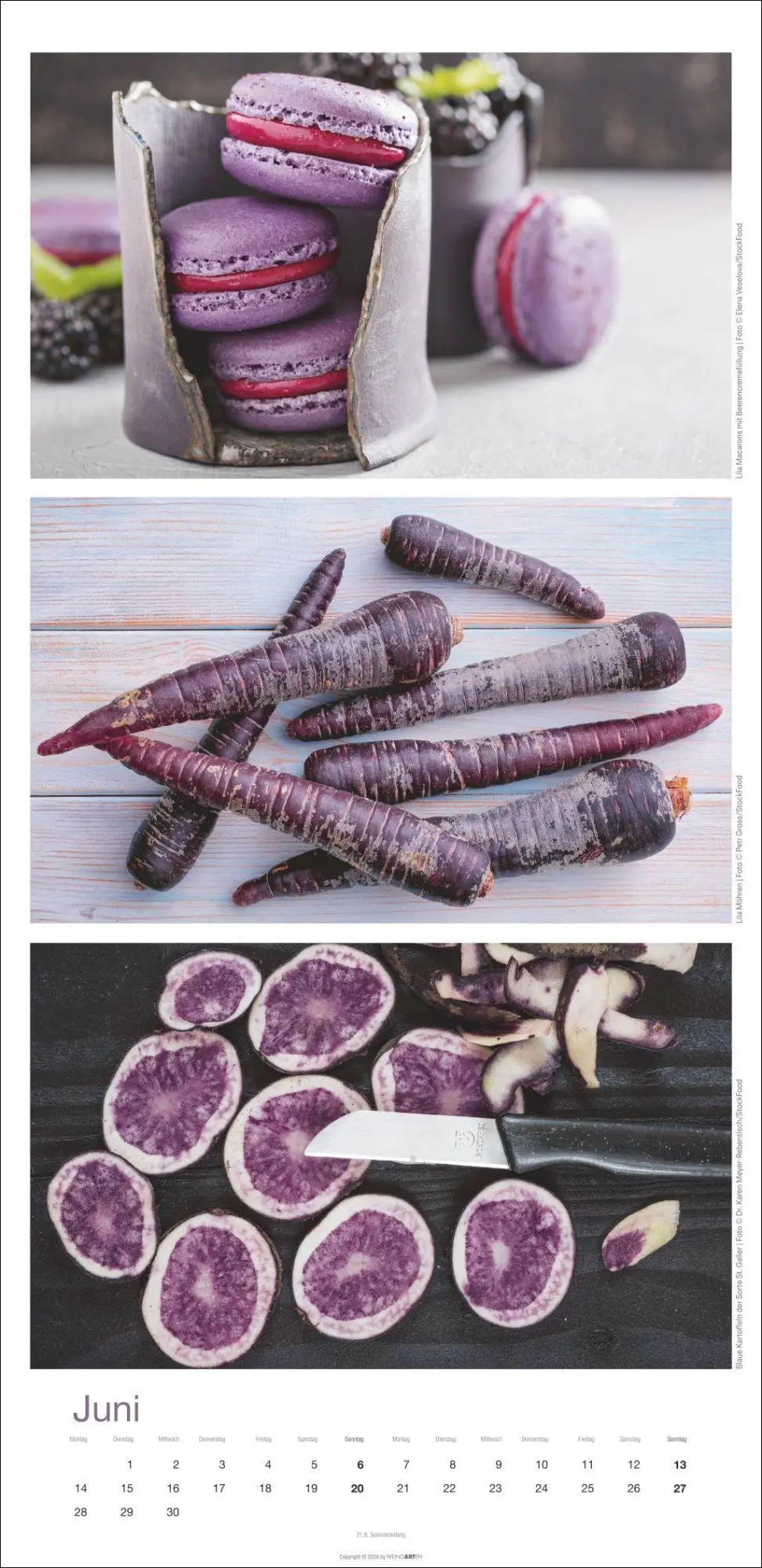 Bild: 9783839904596 | Colours of Food Kalender 2027 | Kalender | Spiralbindung | 14 S.