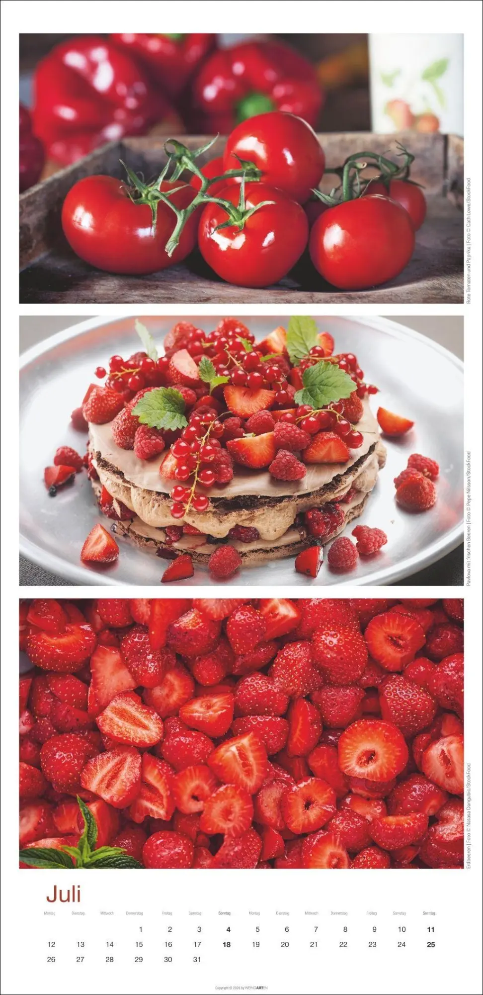 Bild: 9783839904596 | Colours of Food Kalender 2027 | Kalender | Spiralbindung | 14 S.