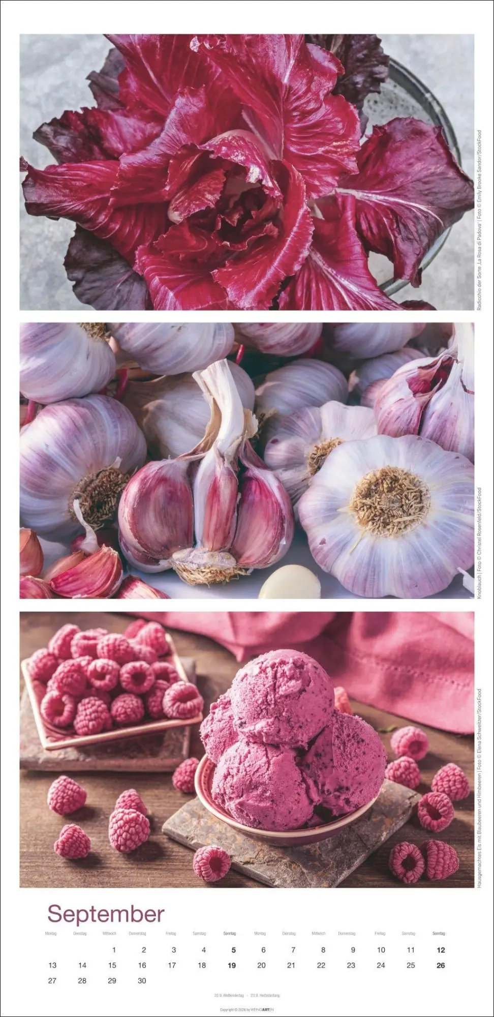Bild: 9783839904596 | Colours of Food Kalender 2027 | Kalender | Spiralbindung | 14 S.