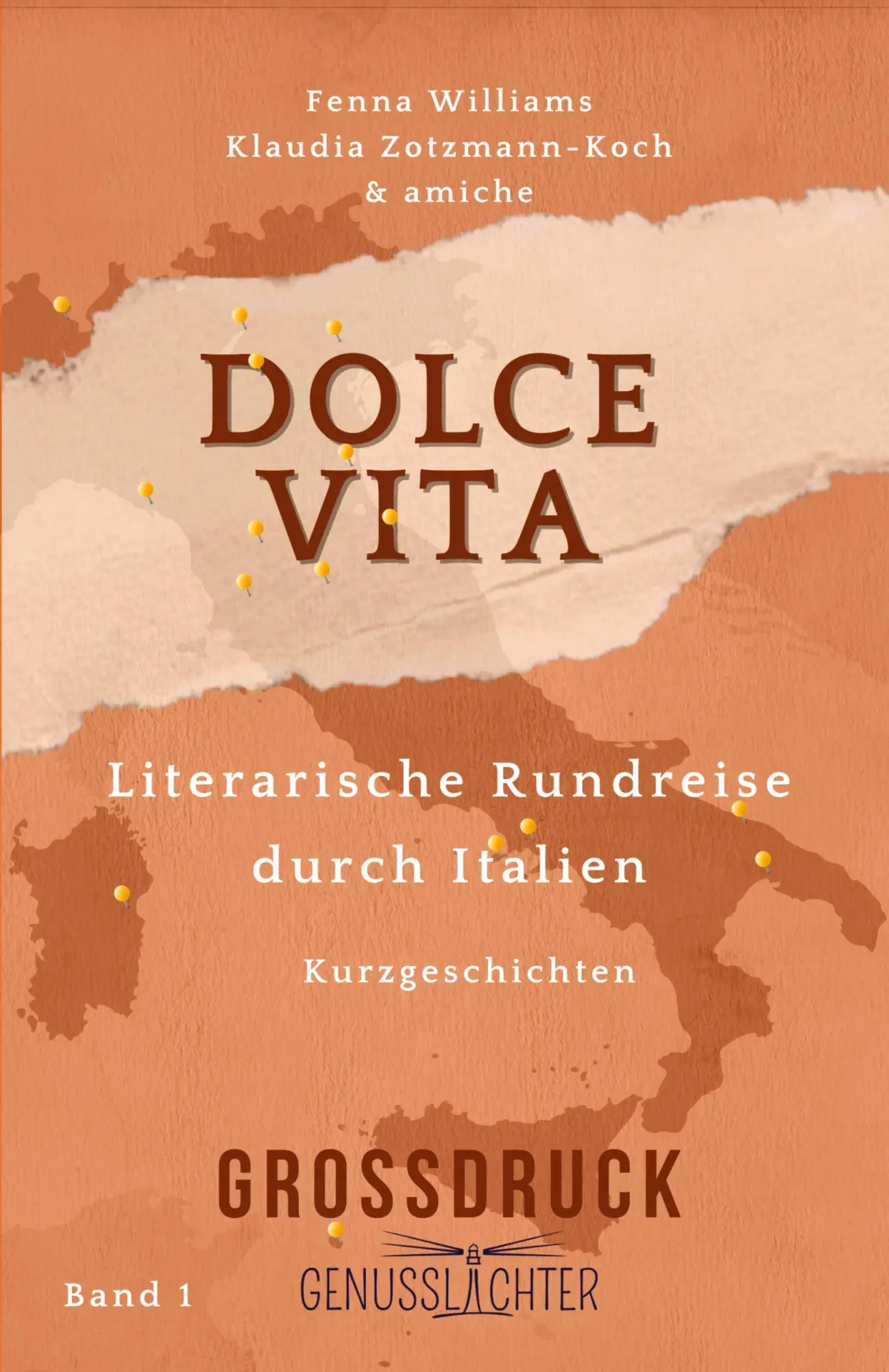 Cover: 9783903324596 | Dolce Vita (Großdruck) | Literarische Rundreise durch Italien | Buch