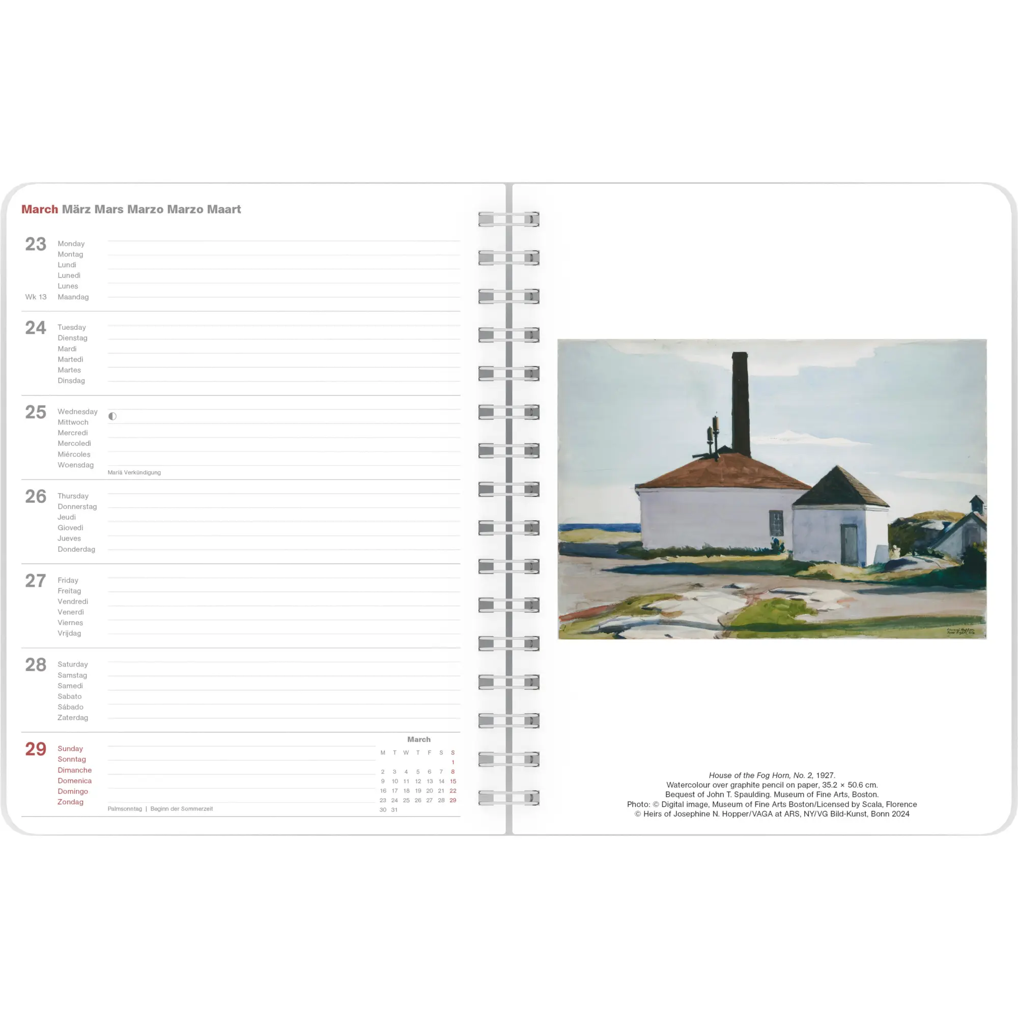 Bild: 4069095004696 | Edward Hopper 2026 - Diary - Buchkalender - Taschenkalender -...
